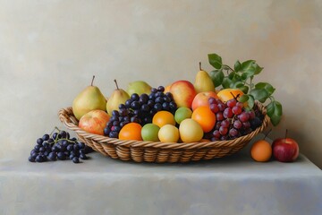 fruit collection in realistic by generative ai