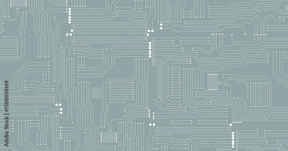Wall mural abstract technology background. technology graphic design background. vector illustration. vector ab
