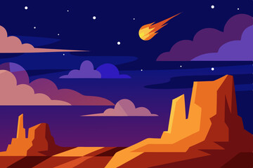 moon over the sea
