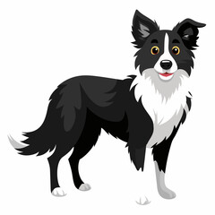 Charming Yorkie Dog Vector &ndash; Cartoon Toy Breed Illustration