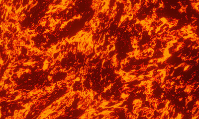 Obraz premium Abstract flame. Fire illustrated background.