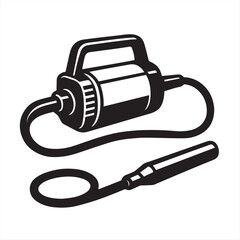 vacuum cleaner isolated on white background
