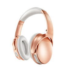 Rose Gold Over-Ear Wireless Headphones
