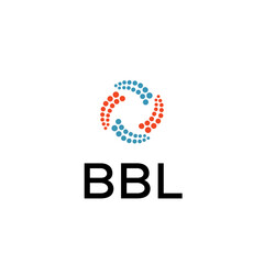 BBL Letter logo white background