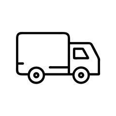 truck icon vector illustration