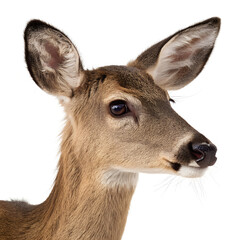 Fototapeta premium Fawn (Young Deer) (Head Portrait)