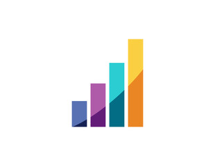 colorfull bar chart 3.eps