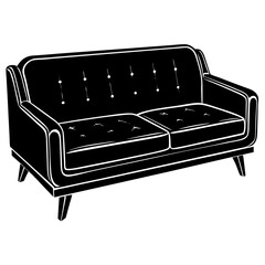 sofa vector illustration