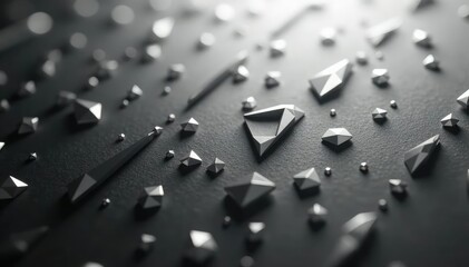 Subtle repeating diamond shapes, monochrome minimalist style, design element, stylish, geometric shapes