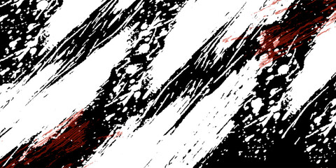 black white and red grunge texture background. eps 10