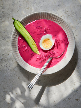 cold beet soup 