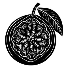 vector illustration of a pear