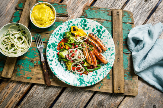 pork sausages