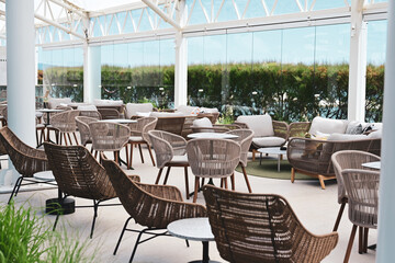  Smiling  happy blond   teenage boy enjoying the  waterpark at  vacation holidays at luxurious beachfront hotel Resort  