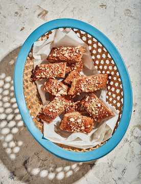 Maltese Kwareżimal almond cookies