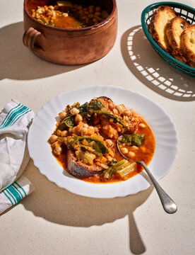 Chickpea stew