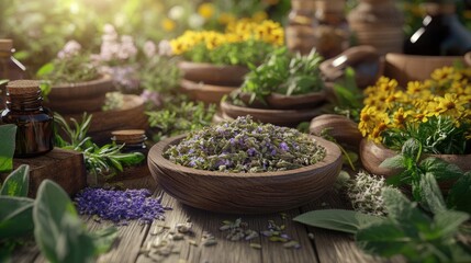 Organic herbal remedy derived from natural herbs.