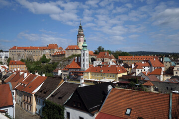 Fototapeta premium old beautiful town of Český Krumlov