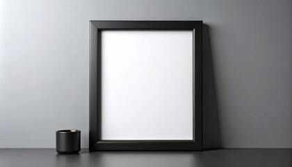 blank photo frame