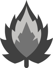 vector illustration of a lotus flower