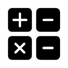 Basic Math Operations Icons

