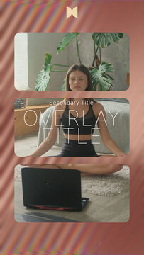 Subtle Push | Vertical Motion Titles  