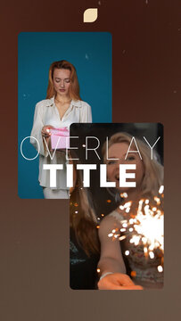 Text Flick | Vertical Motion Titles  