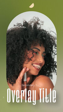 Text Scroll | Vertical Motion Titles  