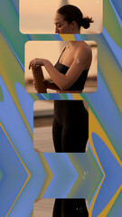 Alpha Slide | Vertical Motion Titles  