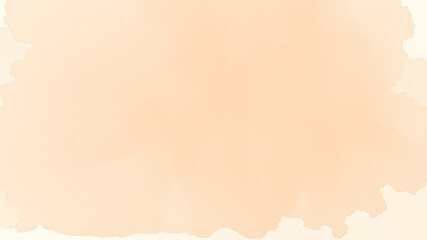 Peach watercolor wash background design element for branding and design projects