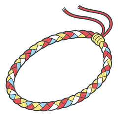 Modern Diverse Bracelet Vector Graphic
