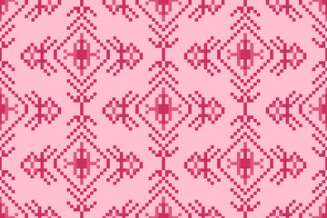 seamless pixel pattern, seamless pattern illustration