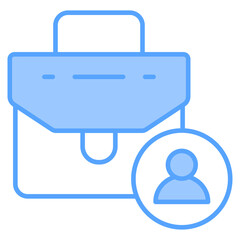 Fototapeta premium Portfolio icon 