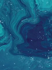 Abstract ocean- ART. Natural Luxury, Blue marble abstract background texture, marbling with natural luxury style swirls of marble , Liquid marble pattern