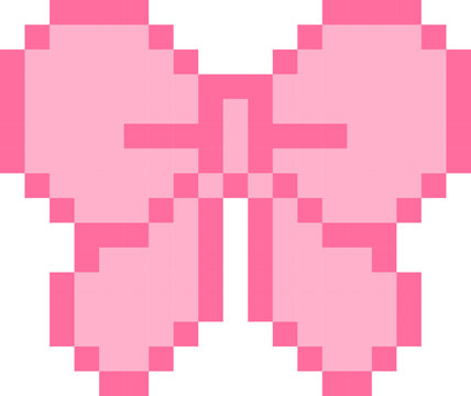 pink pixel ribbon
