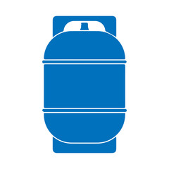 LPG gas cylinder icon