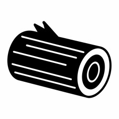 Wood Log Icon Vector Images
