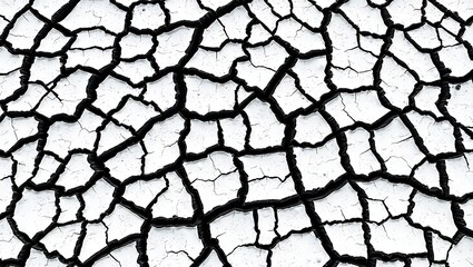 Cracked Earth Texture Dry Soil, Drought, Arid Land, Abstract Background