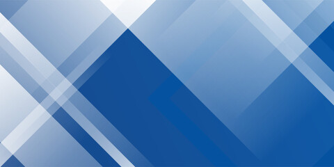 Abstract bacgkround blue and white gradient. Modern blue abstract rectangle box lines background for presentation design, banner,
