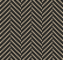 Seamless repeating pattern with a traditional striped chevron design. Bicolor zigzag stripes. Abstract geometric background. Vector illustration.