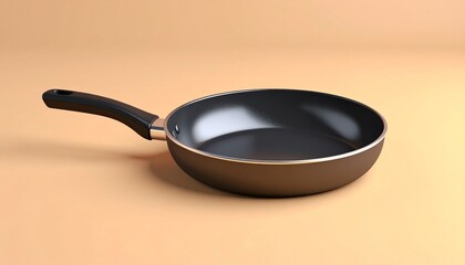 cast iron frying pan isolated