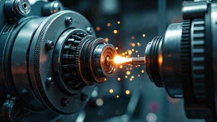 Precision Machining with Sparking Metal Components