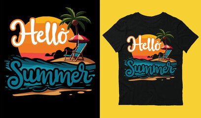 Summer T-shirt Design