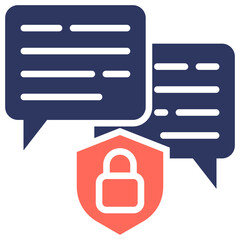 Secure Messaging Icon