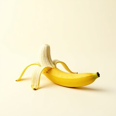 bananas on white background