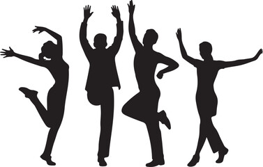 Silhouette of Dancer in a Dynamic Jumping Pose Vector

Elegant Female Dancer Performing a Dramatic Movement

Hip Hop Dancer in Powerful Motion Silhouette

Contemporary Dancer in Expressive Dance Pose 