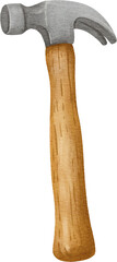 watercolor hammer