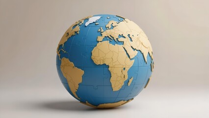 Fototapeta premium Hope Rises on a Clay World