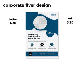 Clean Corporate Brochure Layout