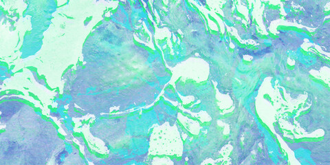 Abstract watercolor background with flowing turquoise and blue paints in an expressive marbling style evoking natural textures and artistic patterns suitable for various design projects.